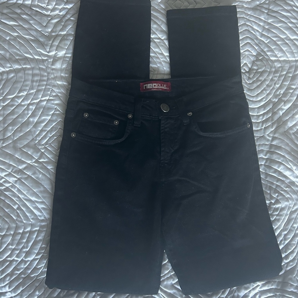 Sexy Low Rise Black Jeans